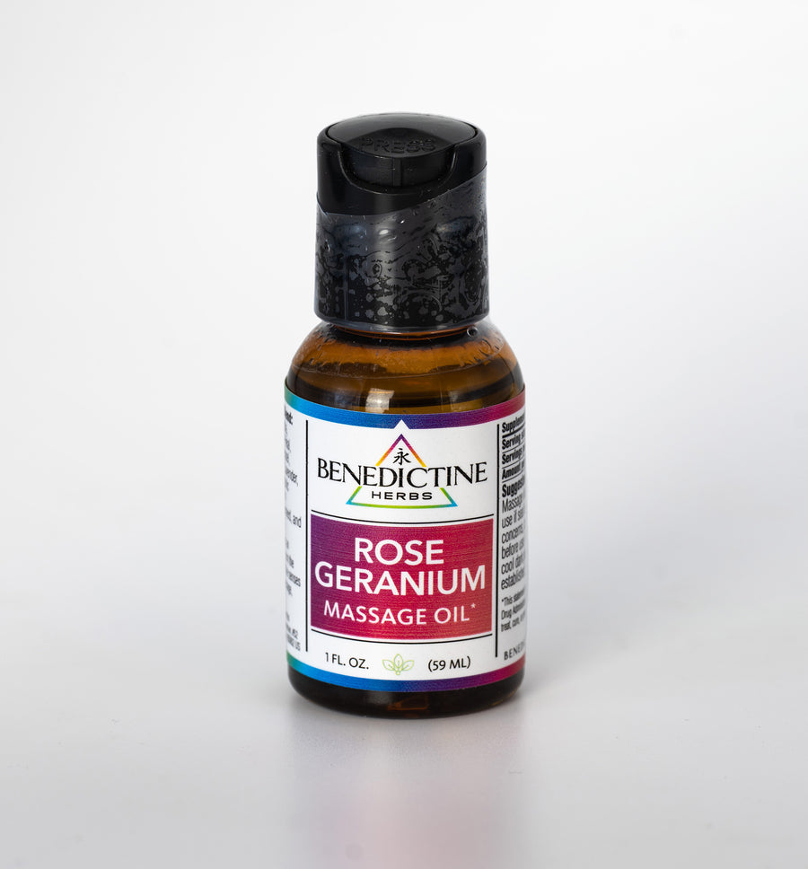Rose Geranium Massage Oil